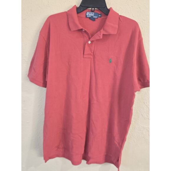 Ralph Lauren Other - Polo Ralph Lauren Polo Shirt, Short Sleeve, Red, 100% Cotton, Men's Size XL